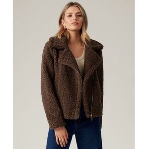 Brand New Borg Brown Jacket